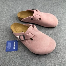Birkenstock Stussy Boston Dusty Pink Clogs Women's shoes Brand-new and Box
