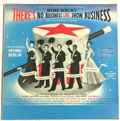 No Business Like Show Business Irving Berlin Musical Soundtrack Album Vinyl LP
