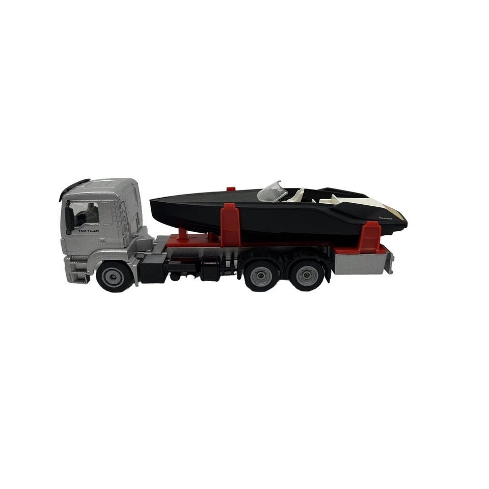 SIKU TGM 18.320 Man MK S211 Truck With Boat - Image 3 of 4