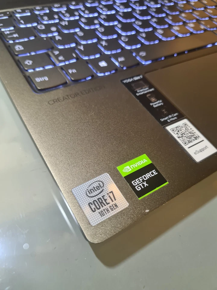 Lenovo Yoga Slim 7 15,6 i7 Prozessor 16GB RAM 1TBSSD NVIDIA GTX 1650 Windows 11 - Bild 4 von 4