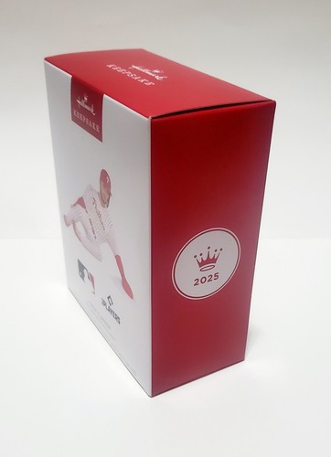 Hallmark Keepsake Ornament 2025 Philadelphia Phillies Trea Turner - Picture 5 of 5
