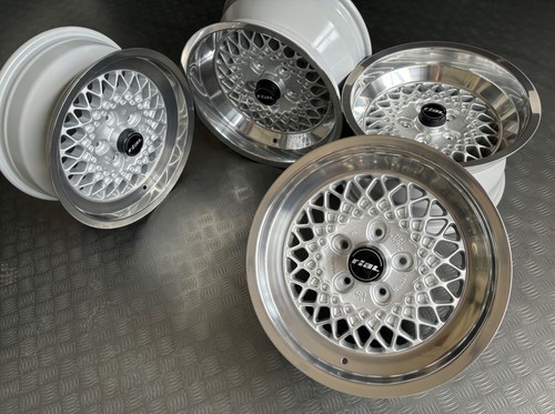 Rial Mesh 7+9x16 Mercedes SL SLC 107 W116 W123 W126 SEC Alufelgen Oldtimer rims - Bild 3 von 14