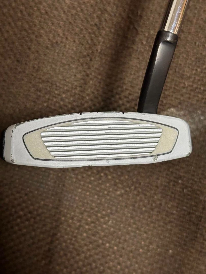 RH TaylorMade Spider EX White 34" Mallet Putter Slant Neck Gebraucht - Bild 4 von 4