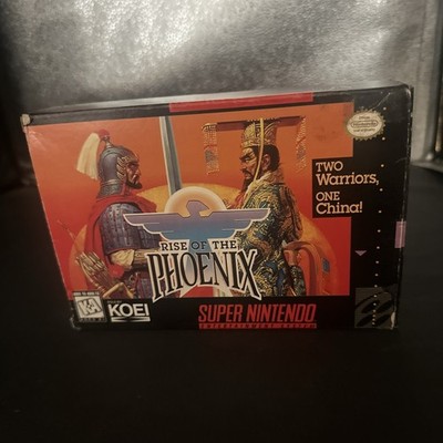 Rise Of The Phoenix - Super Nintendo SNES - Tested - Authentic Manual Coverless