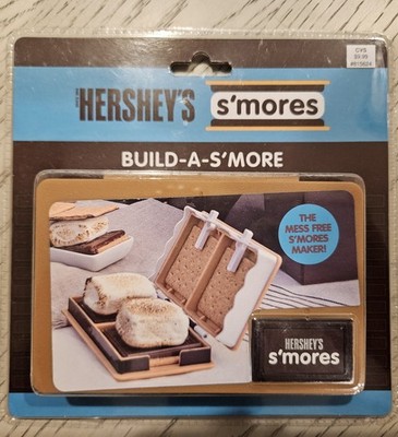 HERSHEY'S S'mores Build-A-S More, Mess Free S Mores Maker, NEW Sealed