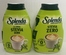  Pack of 2 SPLENDA Stevia Liquid Zero Calorie Sweetener Drops, 3.38 Fl Oz.