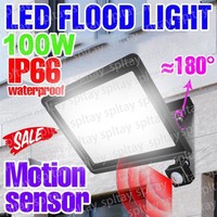Led Fluter Mit Bewegungsmelder 100W Scheinwerfer Aussen Strahler Lampe Garten