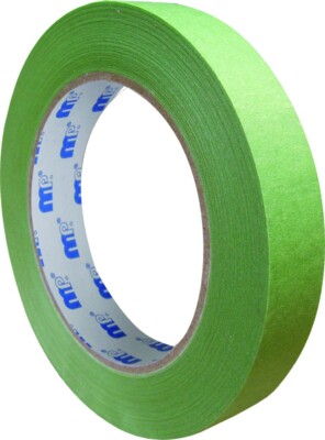 MP Mipa Tape HydroGreen Abdeckband 50 m Rolle wasserfest Klebeband 100 °C