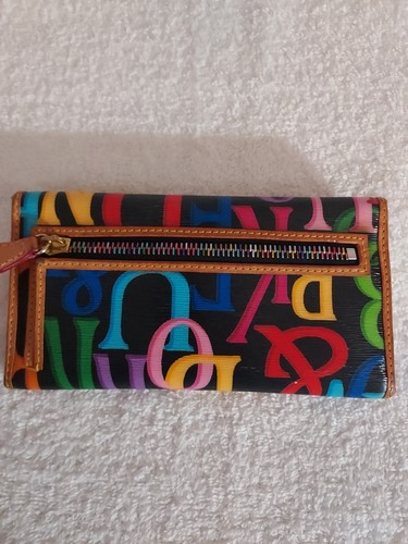 DOONEY & BOURKE 💜RETRO 💚GRAFICA💙 CREDIT 💛CARD🧡 CLUTCH #6 - Picture 4 of 16