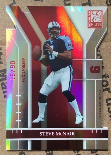 Steve McNair 2004 Donruss Elite Aspirations sp /91 ~ TITANS!