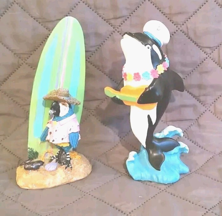 Tradewind Bay Polystone Surfboard And Parrot Orca Whale
