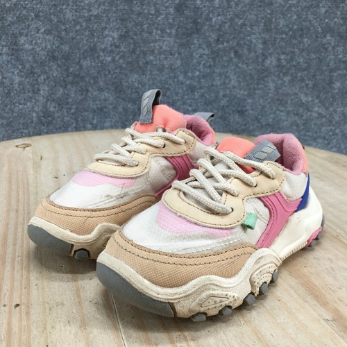 ZARA Schuhe Kinder US8,5 EU25 Chunky Schnürschuhe Low Sneaker Mehrfarbig Kunstleder - Bild 8 von 20