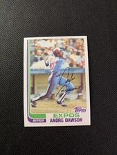 1982 Topps #540 Andre Dawson Montreal Expos