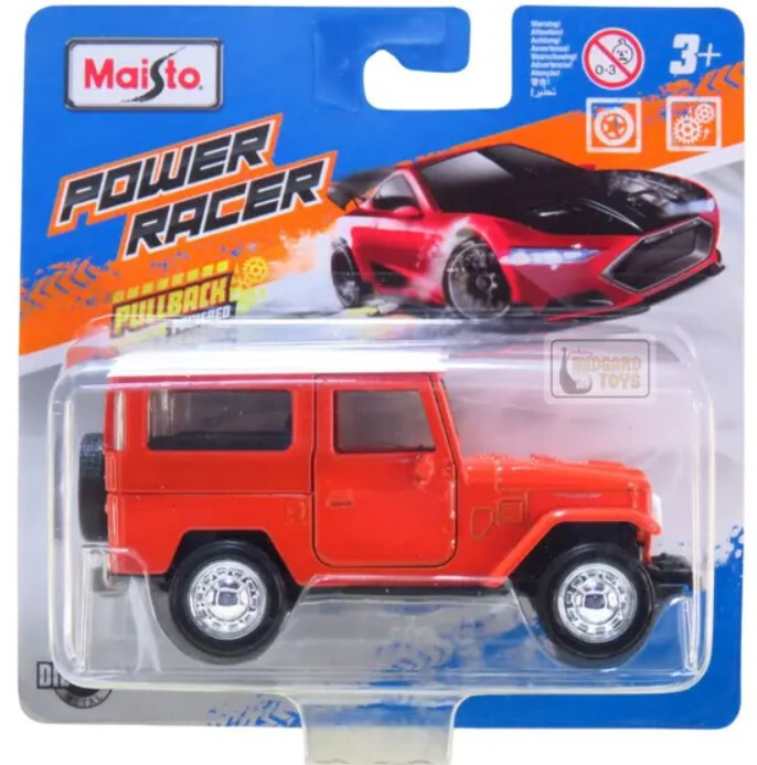 Maisto Toyota Land Cruiser FJ40 1960 Red 1:36 Scale 4.5 Inch