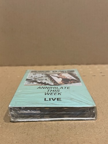 BLACK FLAG annihilate this week live SEALED CASSETTE EP punk KBD hardcore RARE - Picture 7 of 8
