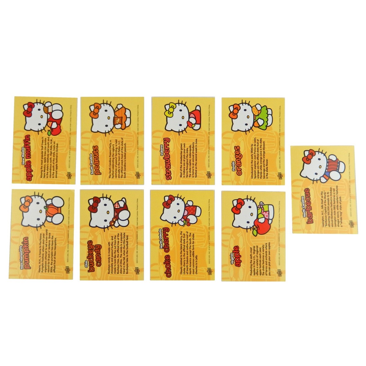 Sanrio Hello Kitty America the Beautiful Series 1 Scratch n Sniff