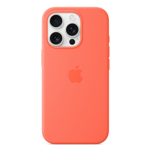 Apple Custodia Con Magsafe In Silicone Per Iphone 16 Pro - Mandarancio