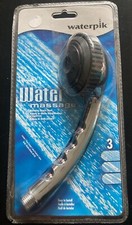 NIB Waterpik Water Massage Pulsating Shower Head Sealed w/ 5ft Hose 2005 /JM-350