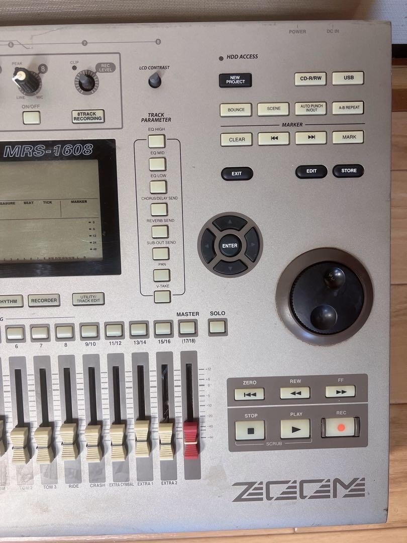ジャンク MRS-1608 ZOOM ミキサー MRS-1608 MultiTrak Recording Studio | Zoom