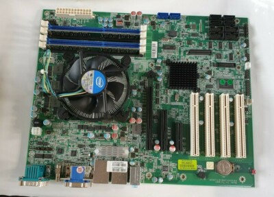 Portwell B930A512AB1D712820 RUBY-D712VG2AR 003 BIOS R1-00-E6 MOTHERBOARD W/ CPU