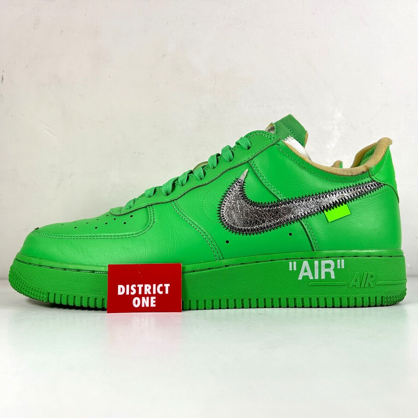 OFF WHITE X NIKE Off White x Nike Air Force 1 Low Brooklyn taglia 11 5 DX1419 300