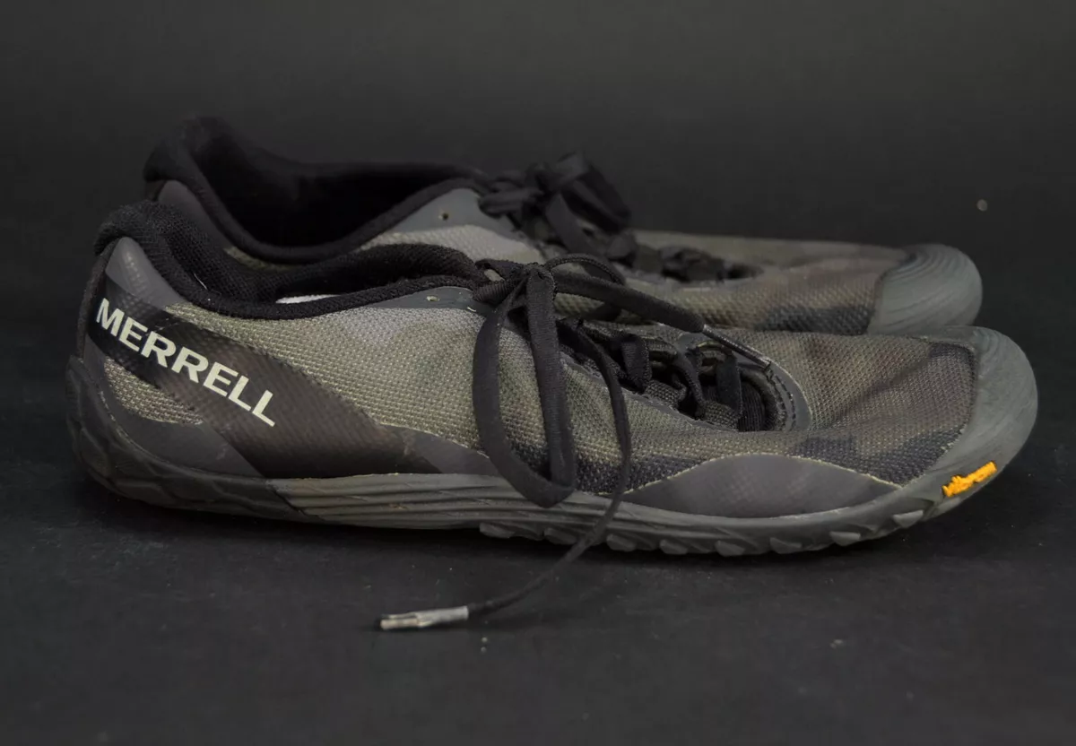 MERREL WOMENS VAPOR GLOVE 4 PERFORMANCE ROAD RUNNING SHOES BLACK