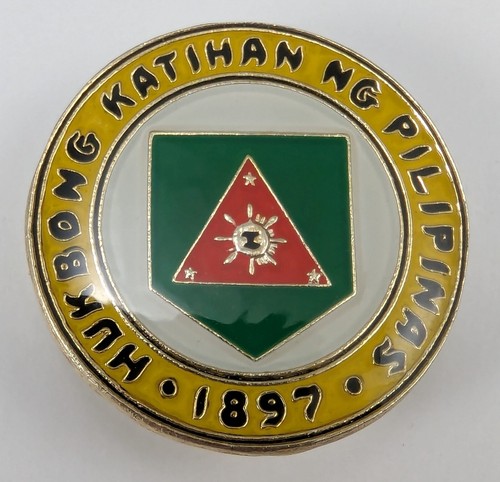 Philippine Army PA Hukbong Katihan ng Pilipinas Emblem Symbol Logo Pin Version 1