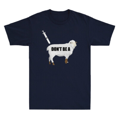 Sheep Anti Vaccine Vintage T-Shirt Unmasked Mandates Vaccination Will Not Comply