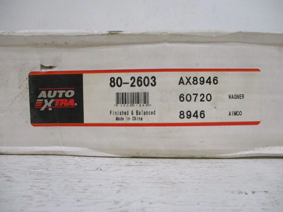 NEW Auto Extra AX8946 Rear Brake Drum 80-2603 AX-8946 - Image 3 of 4