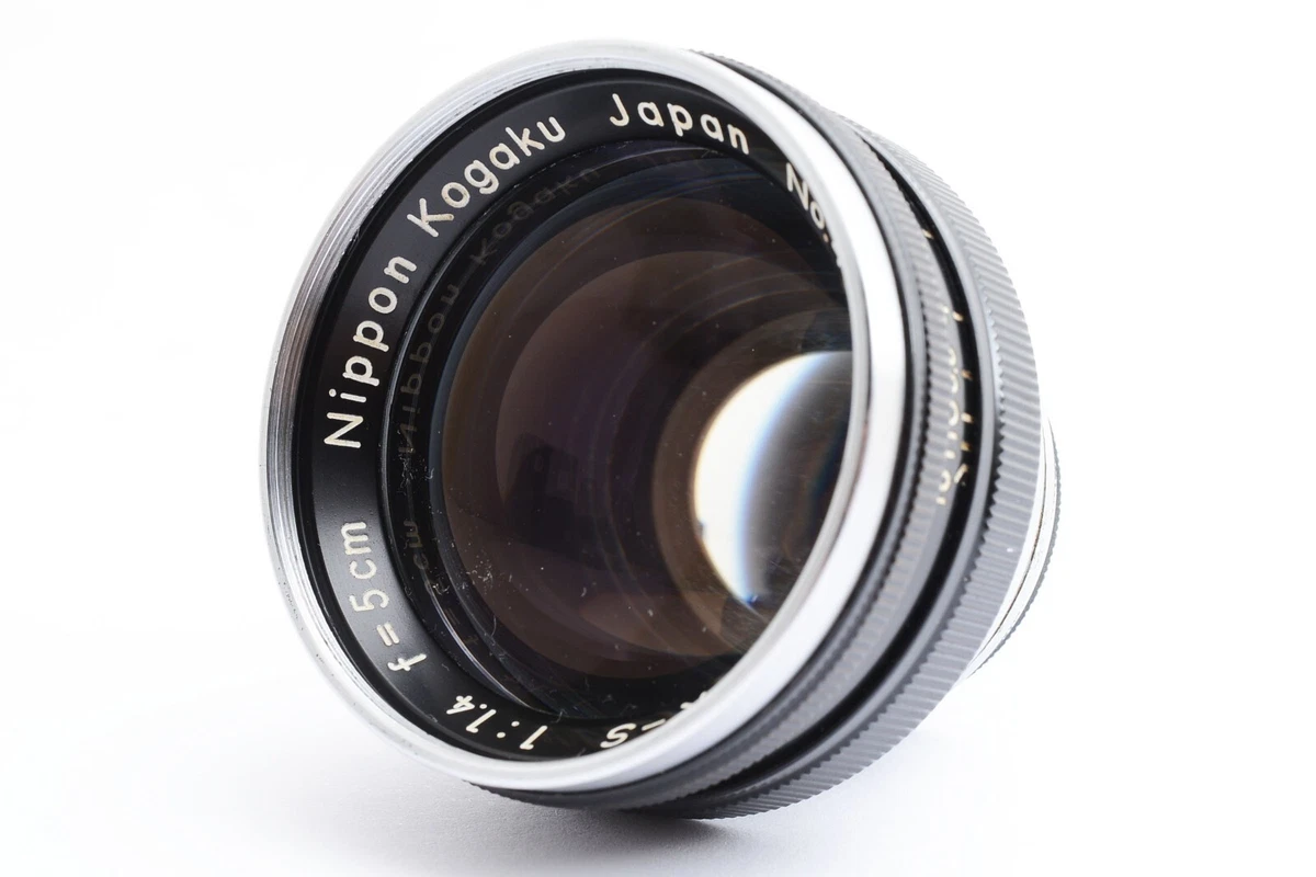 Nikon NIKKOR-S 5cm 50mm F/1.4 Lens for S Mount 3660 | eBay