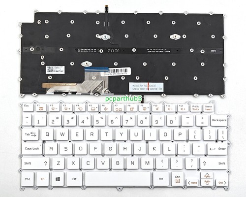 New LG Gram 14Z90N 14T90N 14ZD90N 14Z90N-N.AAS7 14Z90N-VR50K Keyboard US Backlit - Picture 5 of 7