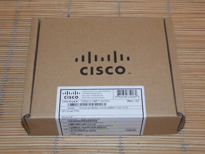 NEW Cisco VWIC3-1MFT-G703 1-Port 3rd Gen Multiflex Trunk Voice/WAN Int. SEALED