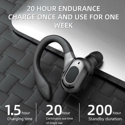 Bluetooth 5.1 Headset Wireless Earbuds Earphones Stereo Headphones U3 Ear O2J5 - Zdjęcie 7 z 14