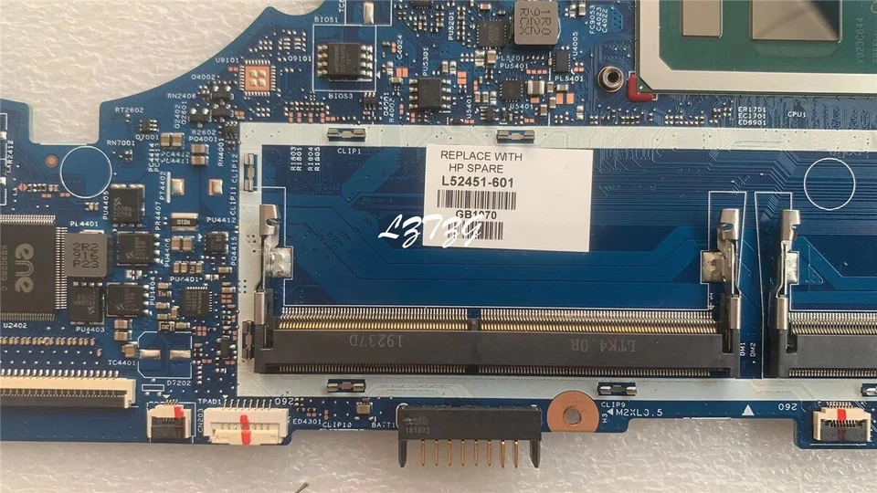 For HP ENVY 17-CE 17t-ce Laptop Motherboard DSC 4GB I7-8565U L52451-601 - Image 3 of 3