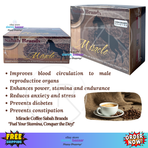 Miracle Coffee Sabah Brands - Energy & Stamina Booster for Men and Women - Picture 2 of 8