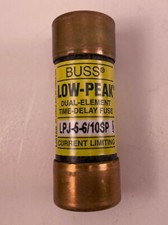 Cooper Bussmann LPJ-5-6/10SP Low-Peak Fuse, 5-6/10A, 600V, New