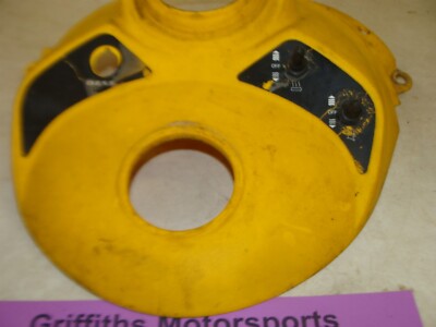 ストーブ DaSH 2000 SKI DOO MXZ 800 ZX chassis dash console yellow cover switch