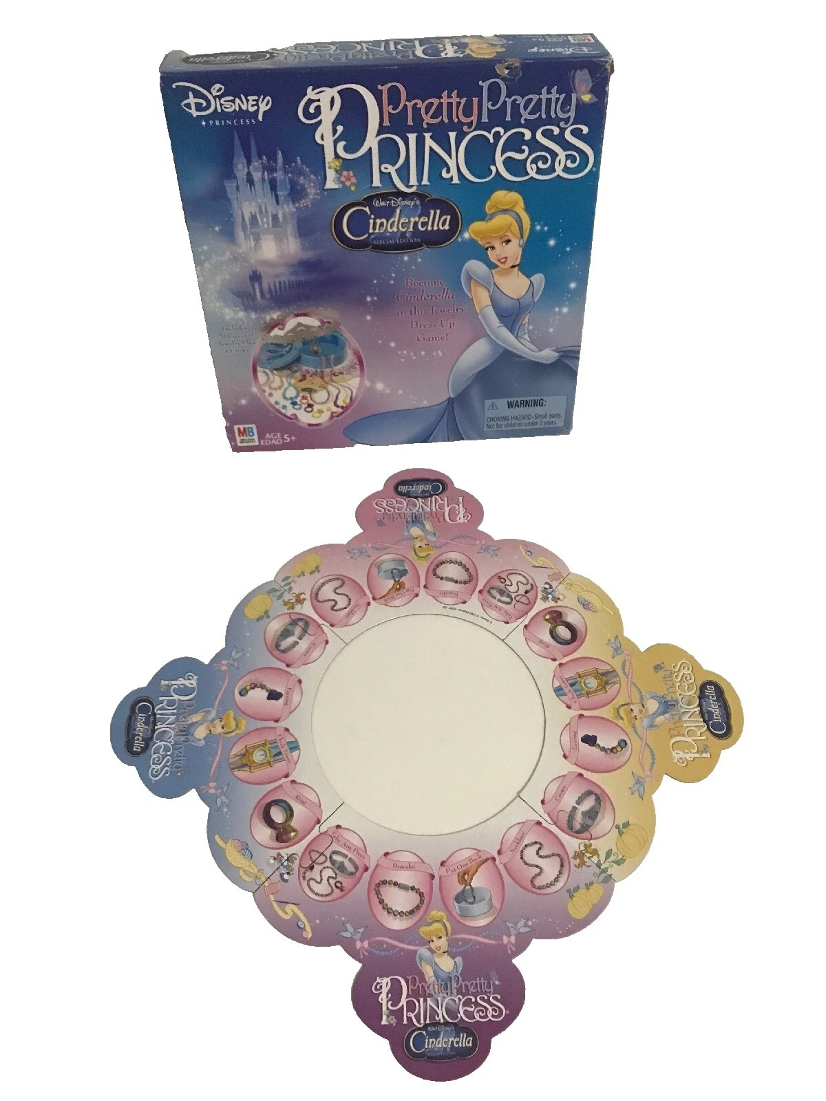 MB 迪士尼公主童话主题棋盘传统游戏