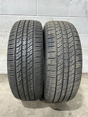 2x P235/60R18 Kumho Crugen Premium 9/32 Used Tires