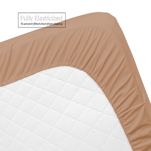 Ensemble de 4 draps de lit 1800 Queen ou King ultra doux microfibre poche profonde - Photo 99/360