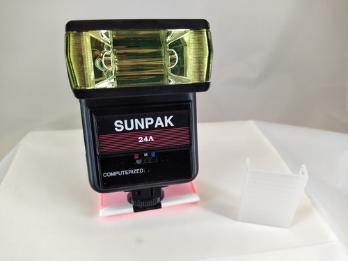 FLASH SUNPAK 24A COMPUTERIZED V121112 PER MACCHINE FOTOGRAFICHE - Foto 4 di 5