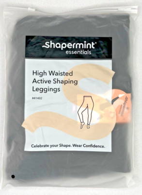 Shapermint High Waisted Active Shaping Leggings with Pockets - Black - 2XL - NWT