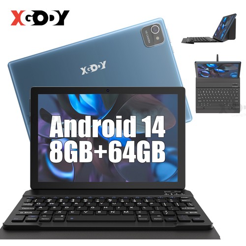 2025 Android 14 Tablets 8GB RAM+64GB 10.1" 4Core Google Play 6000mAh 1280x800 - Picture 18 of 18
