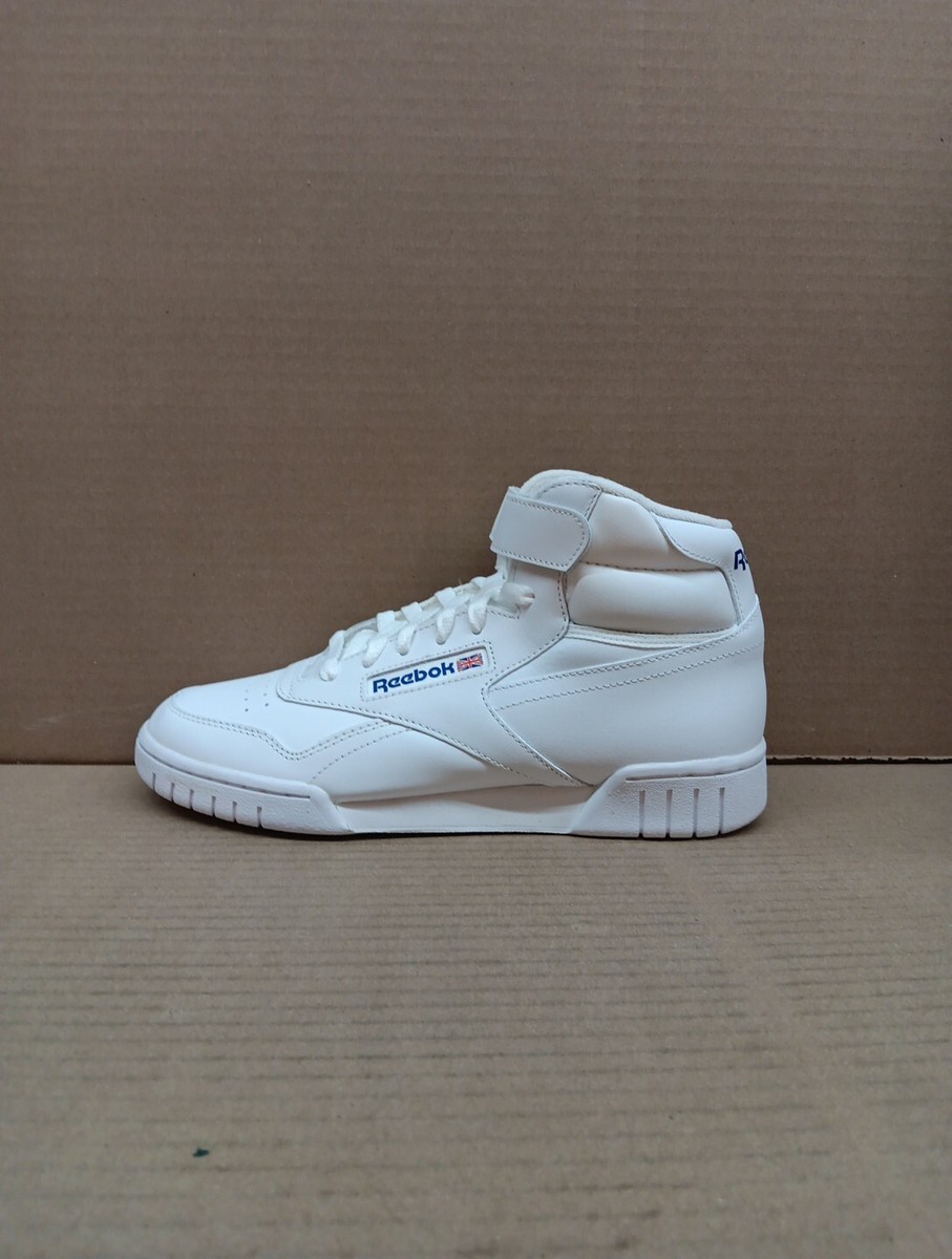 Size 8 - Reebok Ex-O-Fit High White | eBay