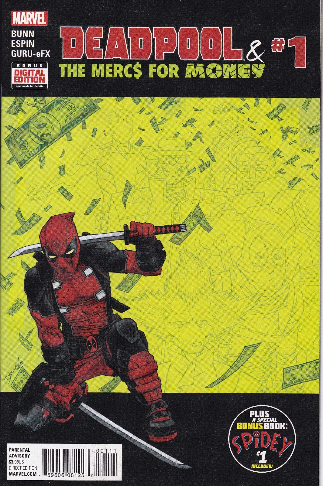 DEADPOOL AND THE MERCS FOR MONEY (2016) #1 - Back Issue
