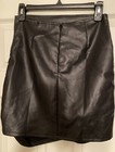 Vegan Leather Tulip Skirt - Medium - Brand New — photo 2