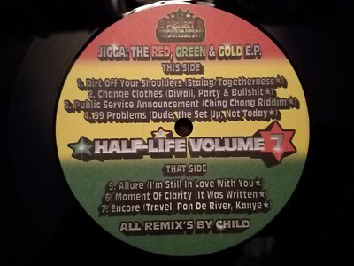 Various    The Red, Green & Gold EP / Half-Life Volume 7 - Project Groundation