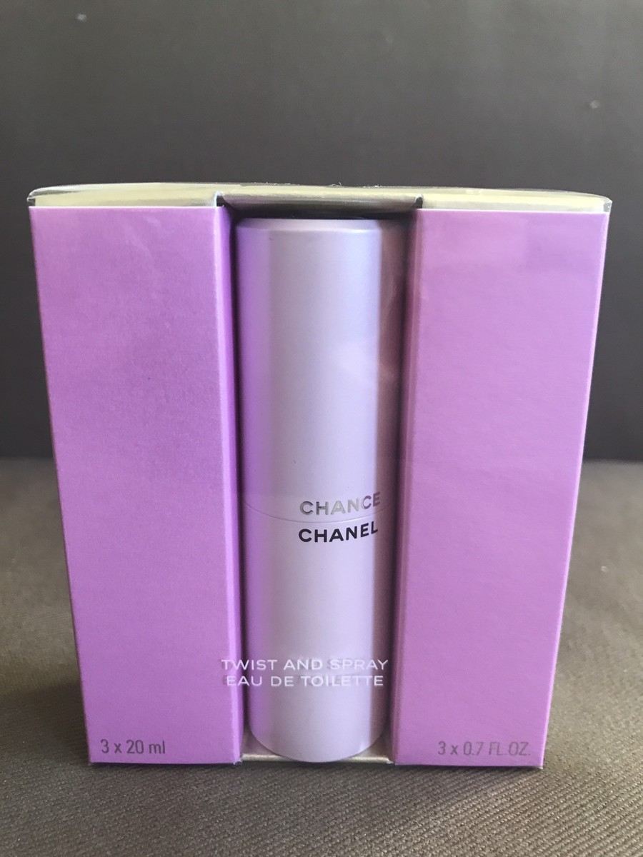 CHANEL CHANCE (3 small bottles of 0.7 FL OZ) for women EDT | eBay