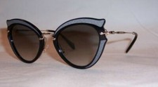 Authentic Miu Miu Sunglasses SMU05S VIE-0A7 Black Frames 52MM ST 
