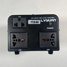 Lvyuan 800w Step Up Step Down Voltage Transformer - New Open Box - VTUS-800